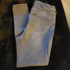Old‎ Navy Gray Rock Star Mid-riser Jeans